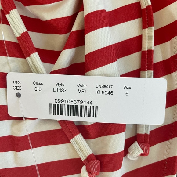 J. Crew Tie back Onepiece Swimsuit NWT - Picture 5 of 5